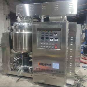 Vacuum Homogenizing Emulsifier Mixer High Shear 50L For Cosmetic Cream Lotion