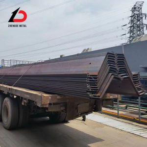 Hot Selling Cheap Steel Sheet Pile Type 2 Sy295/Sy390 Sheet Pile U Shaped Z