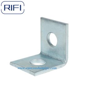 90 Degree Channel Bracket 3 Hole Unistrut compatible Galvanised