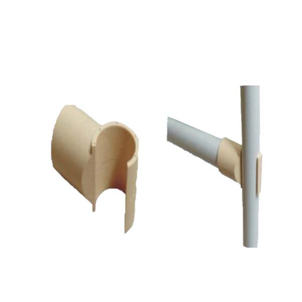 Buy Smooth Tee Plastic Pipe Joints System , OD 28mm ABS Pipe Rack Joints at wholesale prices