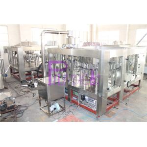 High Capacity Drinking Water Filling Plant Plastic Bottle Vertical Filling