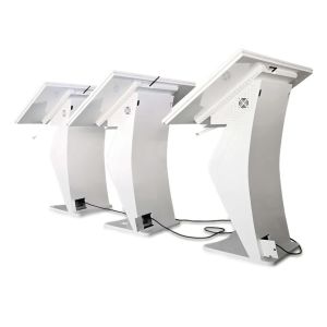 1080P Full HD Touch Screen Kiosk Floor Standing For Office Buildings