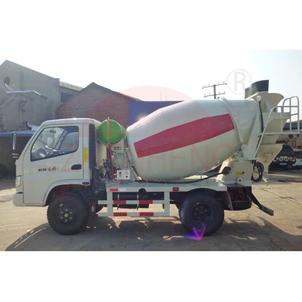 2 Seat 9m3 Concrete Mixing Truck Powerful Mounted ZZ5257GJBM3847C Model