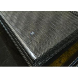 Plain Weave Rust Proof Quarry Screen Mesh With Aperture Tolerance <3%