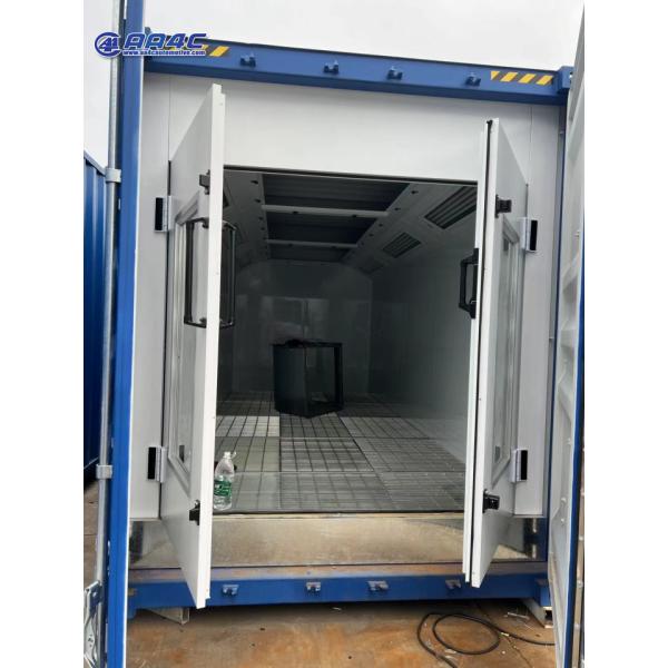 AA4C Container Spray Booth Hail Damage Repair Booth Car Portable Paint Booth Quick Repair 6058mm