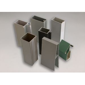 Powder Coating Extruded Aluminum Profiles 6060 6061 Curtain Wall Profile