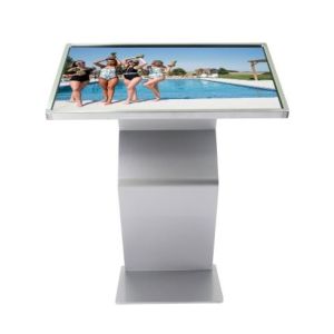Information Kiosk 500 Nits 43 Inch Freestanding LCD Signage