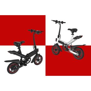 Pure Electric Collapsible Road Bike 120kgs Load , Electric Assist Bike