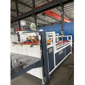 Electric Plastic Packaging Material Semi-Automatic Folder Gluer Machine for Box