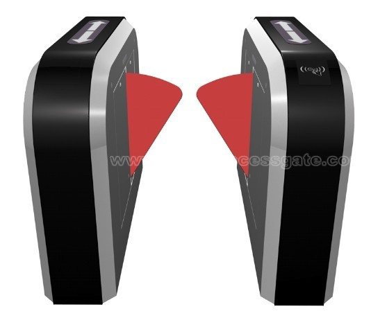 Buy Elegant Design Intelligent Swing Automatic Barrier Gate With Aluminum Alloy Mechanism with people counting systems at wholesale prices