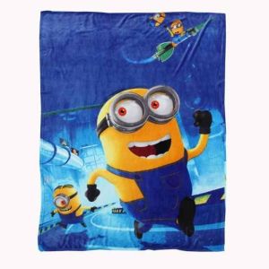 Microfiber Digital Printed Flannel Blanket Soft Cozy 100% Polyester Material