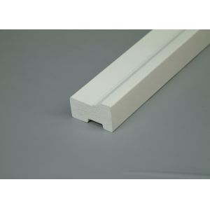 White Water Proof PVC Decorative Mouldings / 7ft Brick Mold For Decoration