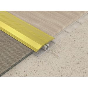 Wood Floor Decoration Aluminum Transition Strip T Shaped Metal