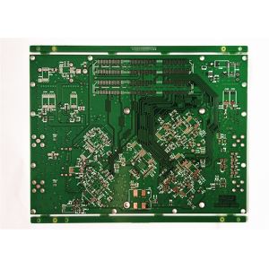 2OZ Multilayer FR4 Green Soldermask Immersion Silver Electronic Printed Circuit