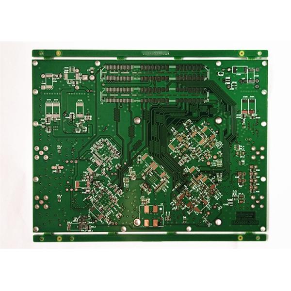 2OZ Multilayer FR4 Green Soldermask Immersion Silver Electronic Printed Circuit