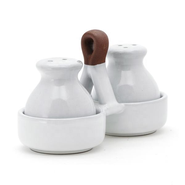 Ceramic Condiment Container Cruet Set Ceramic Salt And Pepper Shakers Cruet