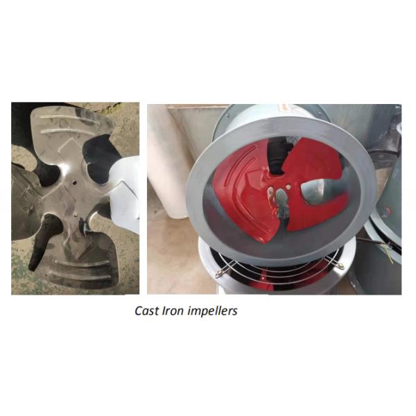 4-10 Blades Plastic Axial Flow Fan for 120/220/380/440/680v Voltage Cooling Tower