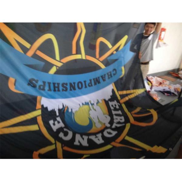 Indoor Outdoor Polyester Mesh Fabric Printing Fence Poly Banner