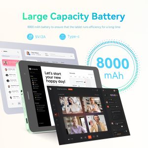 C Idea High-Resolution Display 8 Inch Tablet Pc With 800x1280 Ips Screen For