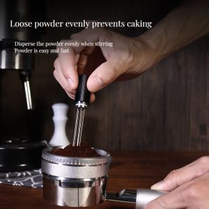 Modern Design Style HIGHWIN 58mm Bag Shape Steel Coffee Stirrer for Espresso Tea