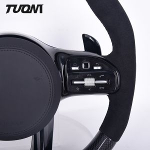 Real Mercedes Benz Carbon Fiber Steering Wheel AMG 350mm