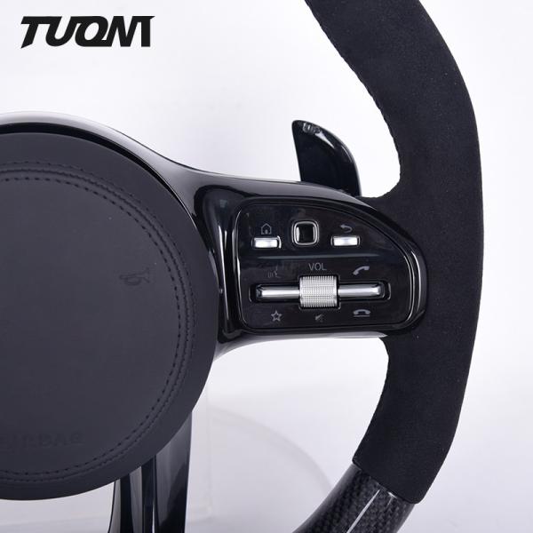 Real Mercedes Benz Carbon Fiber Steering Wheel AMG 350mm