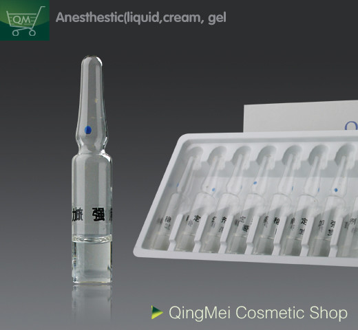 Fast Acting Pain Control Topical Anaesthetic Cream , Permanent Tattoo Skin