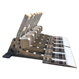 Interception Plastic Spray Mobile Vehicle Barrier Synthetic Rubber