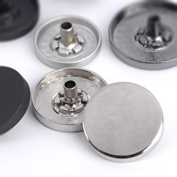 2020 Alloy zamark Cap Flat Jacket Custom Metal 4 Part Spring Snap Button