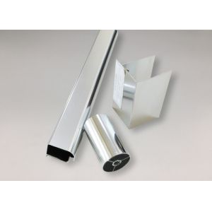 Mill Finish Custom Aluminium Extrusion , Polished Extruded Aluminum Shapes