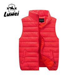 2022 Custom Lightweight Waistcoat Warm Bubble Utility Sleeveless Vest Mens