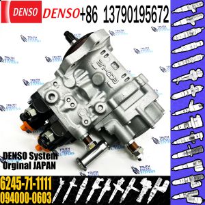 6D170 6D170-5 Fuel Pump 6245-71-1111 for HP2 Diesel Engine 094000-0601 Fuel