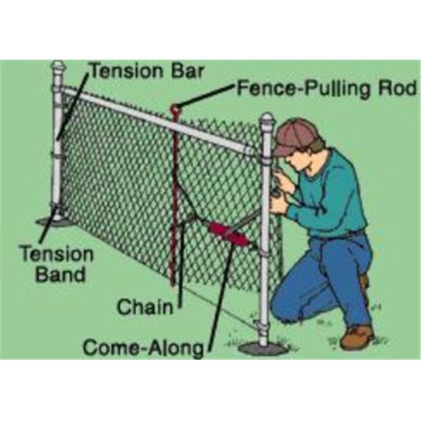 120mm 1-3/8'' Galvanized Steel Tension Band Chain Link Fence Fittings