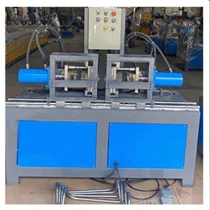 Servo Angle Iron Tube Galvanized Pipe Punching Shear Machine Pipe Hole Die