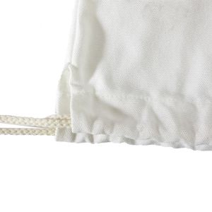 Logo Printing Sublimation Canvas Bags Storage Sublimation Drawstring Bag