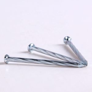 Galvanized Steel Concrete Nails Spiral Twisted Cement Nails Series