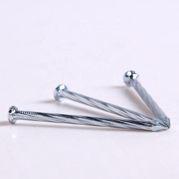 Buy Galvanized Steel Concrete Nails Spiral Twisted Cement Nails Series at wholesale prices