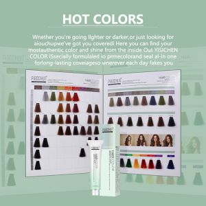 PIAOCHUN Professional Hair Coloring Cream, 8-Level High-Saturation Color, Salon