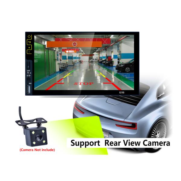 Full Touch 7inch Car Stereo K9b Double Din Car Stereo With Bluetooth And Navigation