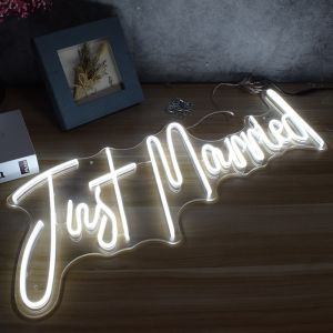 PVC Silicon Led Indoor Neon Sign Decorative Approx 2m 40cm