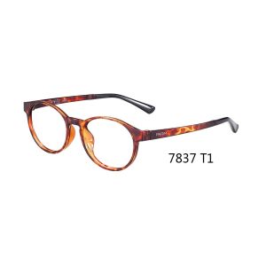 Plastic Optical Lightweight Eyeglass Frames , Big Round Eye Frames Young
