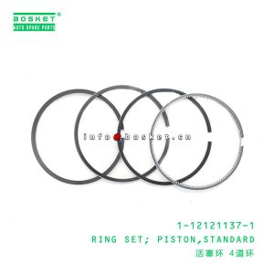 1121211371 1-12121137-1 Standard Piston Ring Set For ISUZU CXZ CYZ 6SD1T