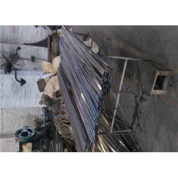 Brass Plated Continuous Piano Hinge Partial Wrap Slotted For Bending Metal Door