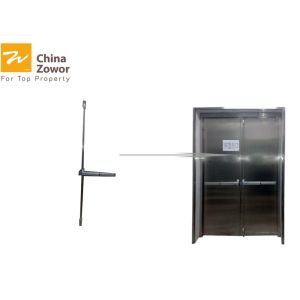 Galvanized Steel 1 Hour Fire Rated Door With Vision Panel/ Commercial Fire Rated