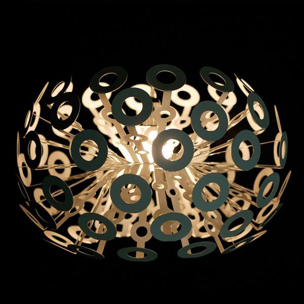 Modern Personality Floor Lights White Living Room Bedroom Study Dandelion Floor Lamp(WH-MFL-155)