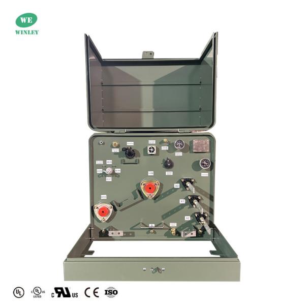 Buy 75Kva Single Phase Pad Mounted Transformers Outdoor Power Distribution Step Down 12.47KV ANSI IEEE Standards at wholesale prices