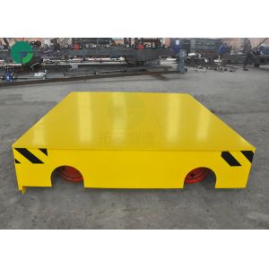 2T Hot Sale Industrial Metal Plate Railway Transfer Electric Trolley