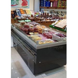 R290 Fruit And Vegetable Display Freezer Merchandiser Promotion Chiller
