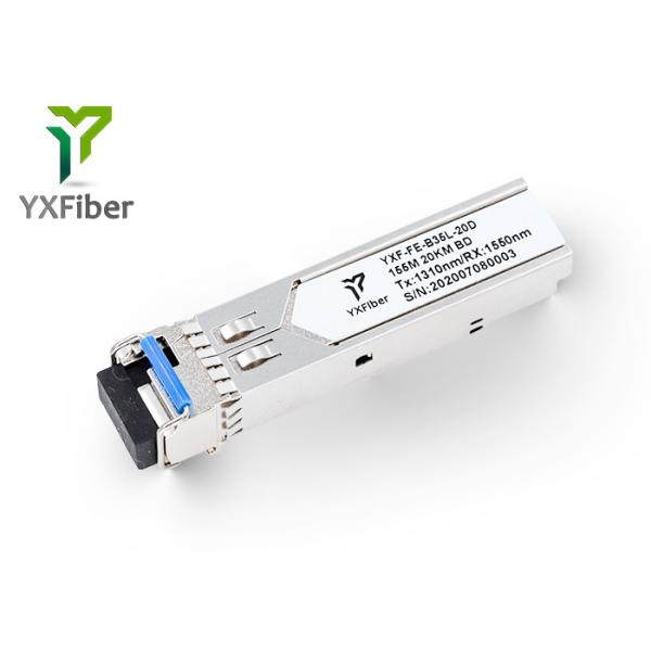 Buy LC/SC 155Mbps BIDI 20km SMF 1310/1550nm SFP Module Smf at wholesale prices