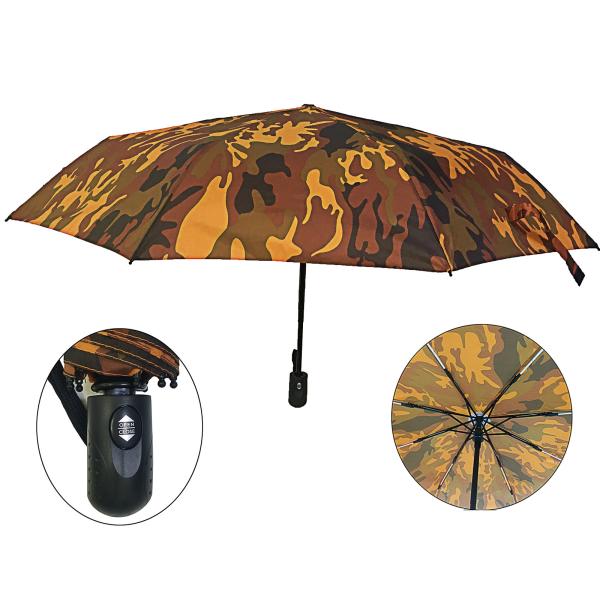 Dia 95cm Windproof Double Fiberglass Ribs Compact Umbrella